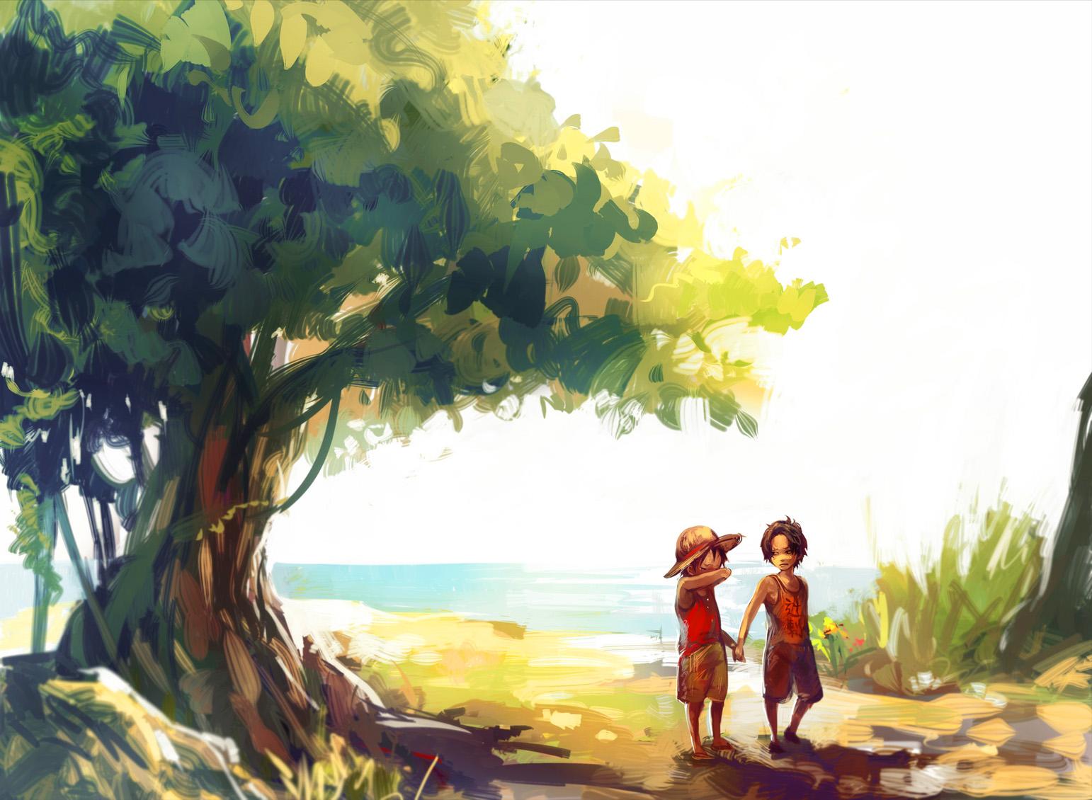 1542x1130 D. Brothers PIECE Anime Image Board