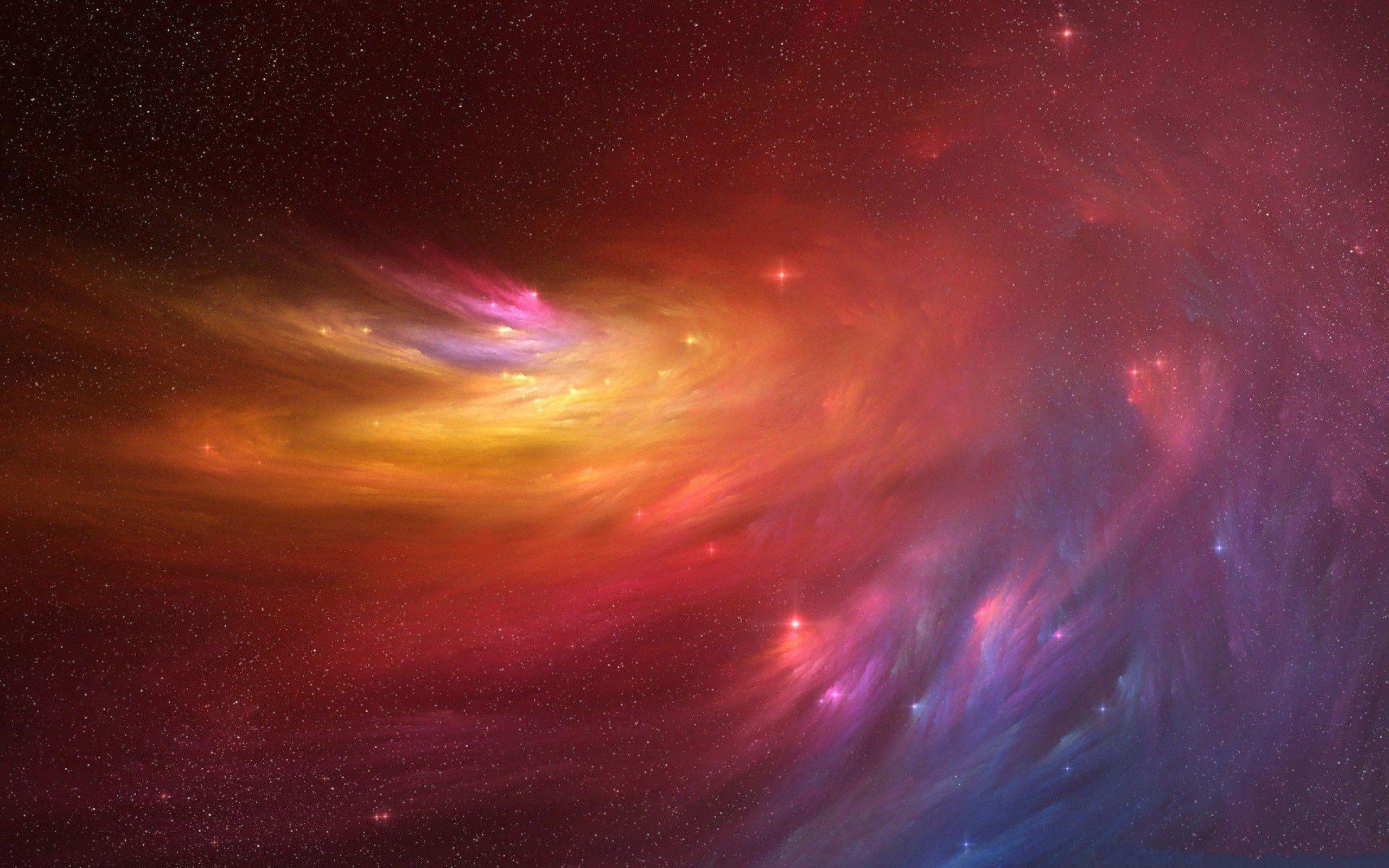 2560x1600 Colorful Galaxy Wallpaper HD
