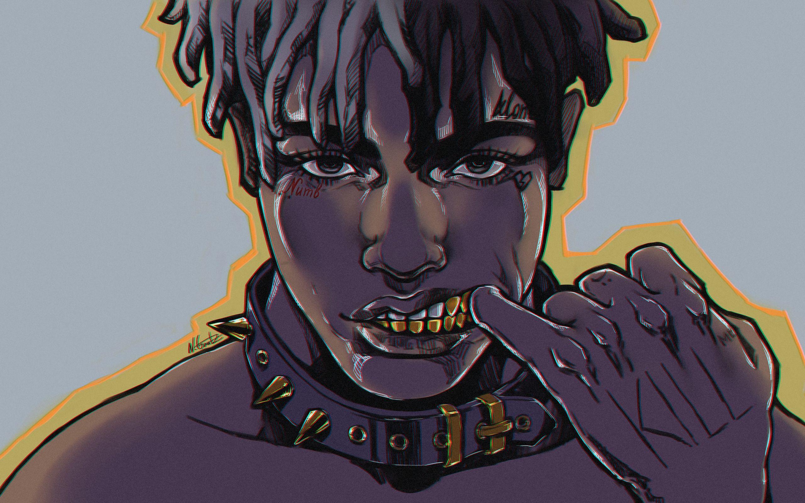 2560x1600 Wallpaper of Music, XXXTentacion, Man, Art background & HD image