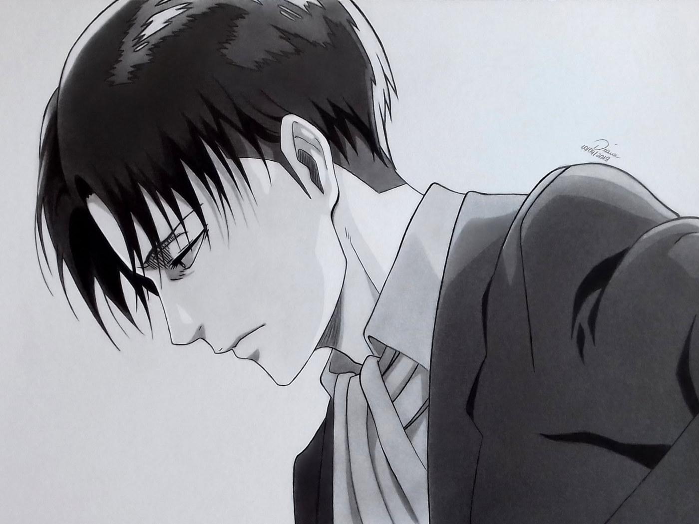 1400x1050 Wallpaper Anime, Attack On Titan, Levi Ackerman • Wallpaper For You HD Wallpaper For Desktop & Mobile