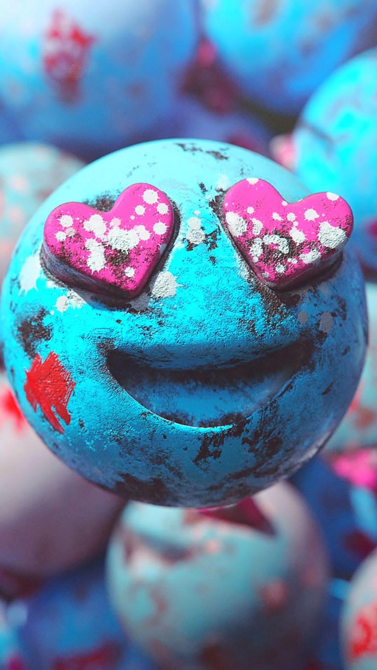 768x1365 Love Android Xiaomi Mi Note 10 Pro UHD 4K Wallpaper