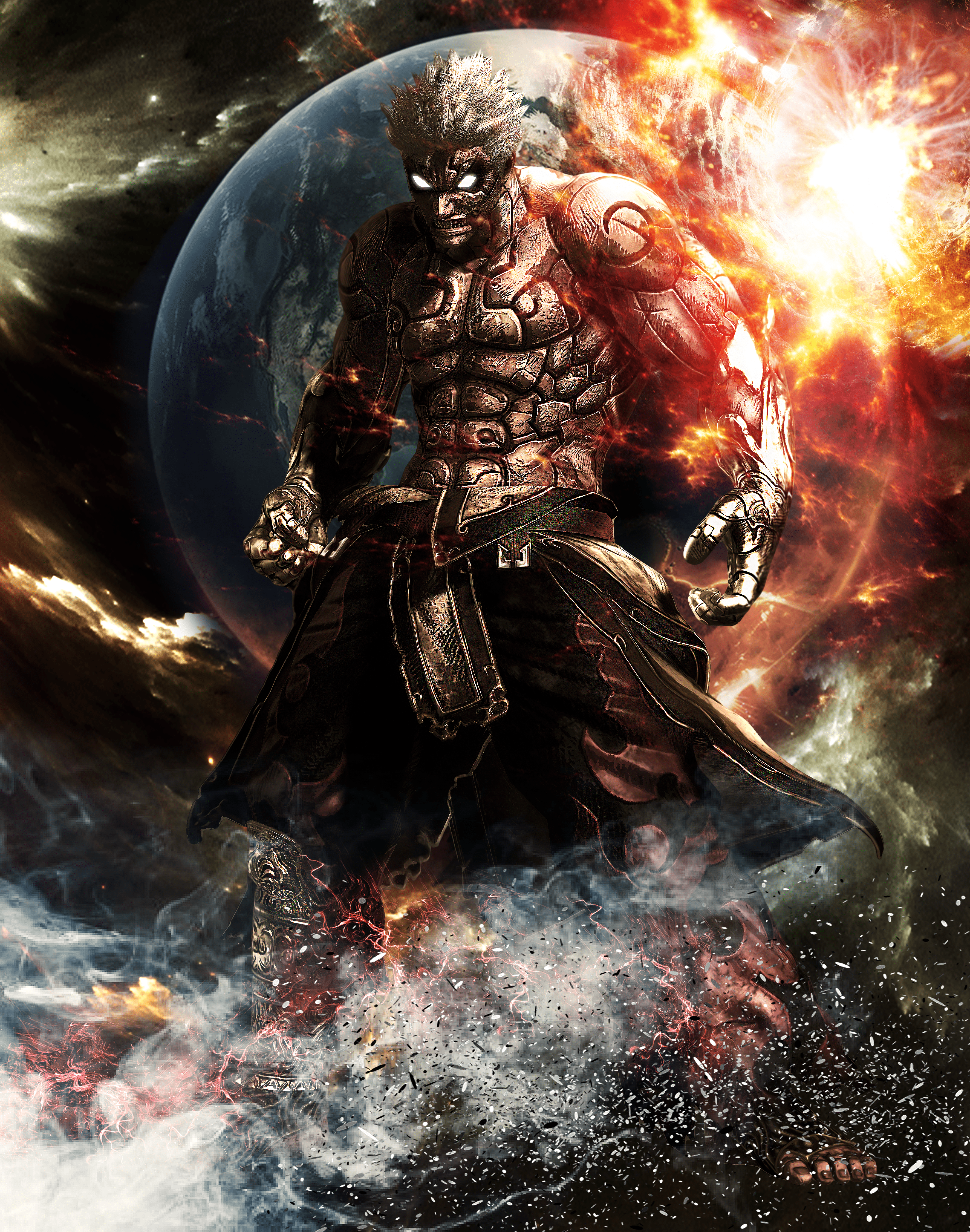 Бог гнева читать. Asura Wrath Асура. Asura's Wrath Асура Art. Гнев Асуры. Гнев Асуры аниме.