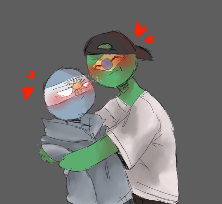 932x857 Free download CountryHumans] Brazil x Argentina by UselessGecko [932x857] for your Desktop, Mobile & Tablet. Explore Countryhumans Wallpaper. Countryhumans Wallpaper