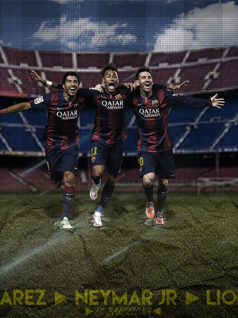 768x1024 Free download MESSI SUAREZ NEYMAR Wallpaper by AlbioNN2 [1920x1200] for your Desktop, Mobile & Tablet. Explore Messi Suarez Neymar Wallpaper. Neymar Jr Wallpaper Messi Wallpaper, Neymar Wallpaper HD 2016