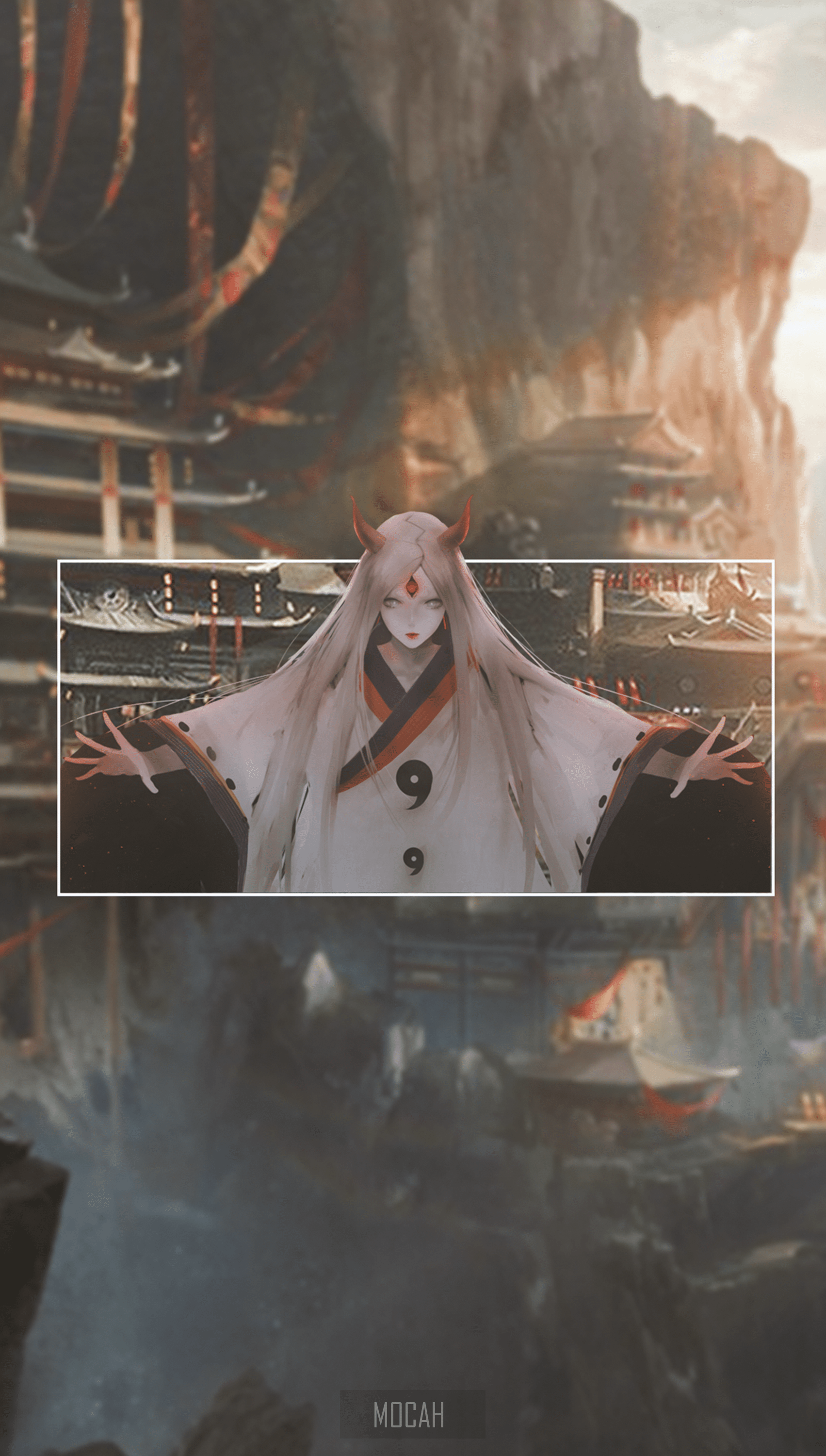 1703x3000 anime girl, anime, Naruto (anime), Kaguya screensaver, 1703x3000. Mocah HD Wallpaper