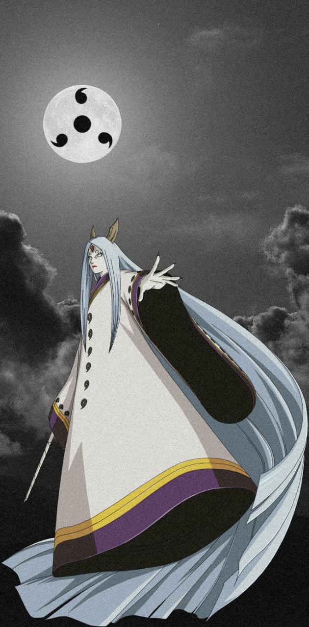 630x1280 Kaguya Otsutsuki wallpaper