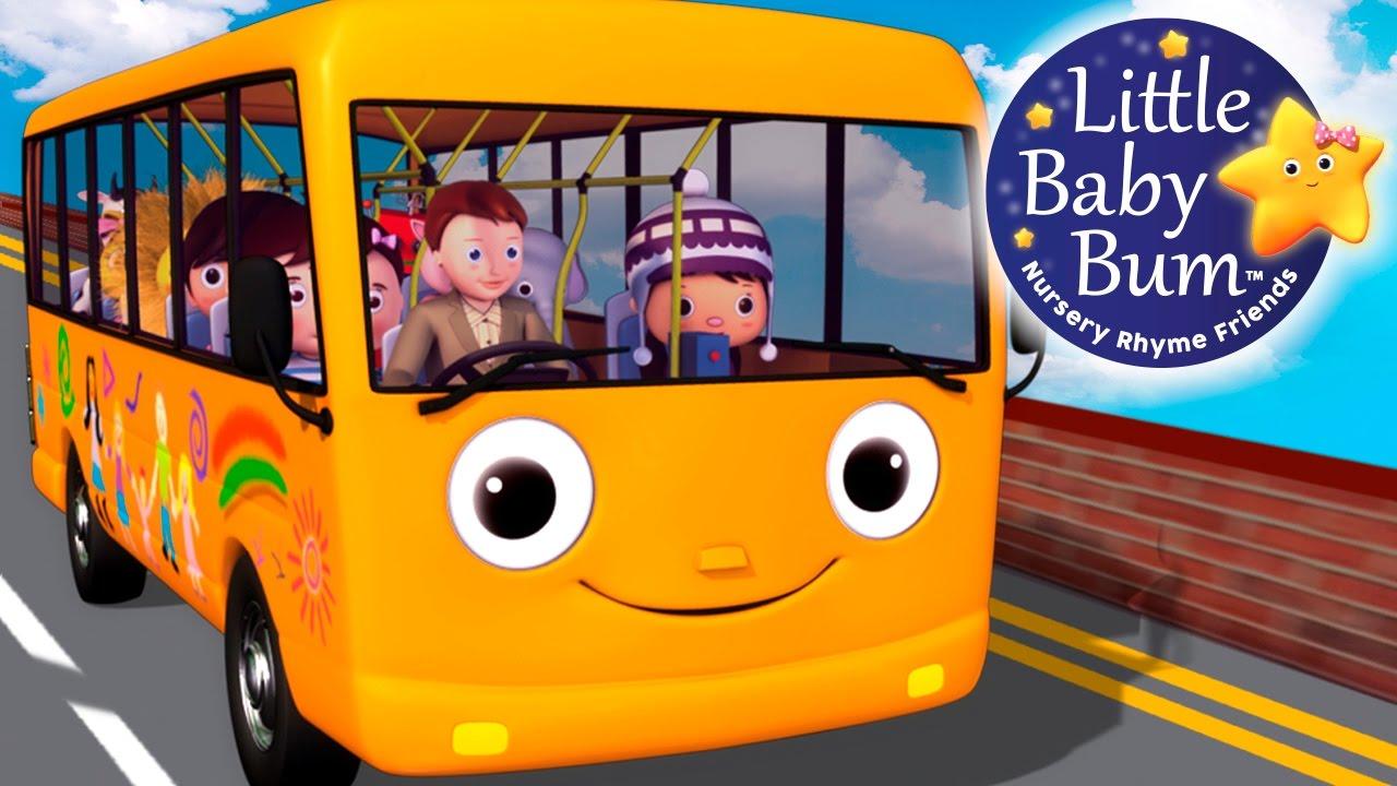 1280x720 Wheels On The Bus. Part 5. Learn with Little Baby Bum. Nursery Rhymes for Babies. ABCs and 123s