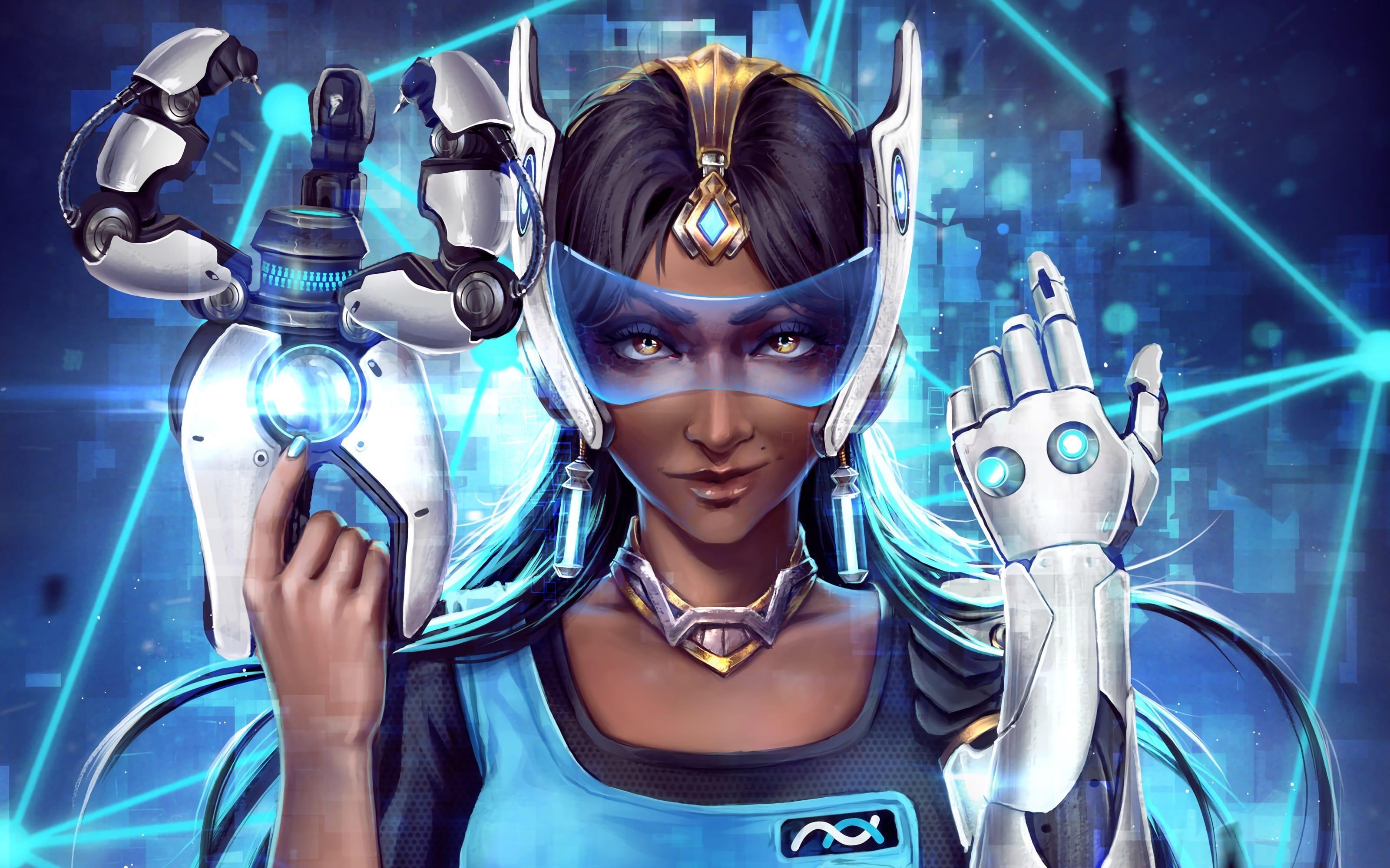 Symmetra Wallpapers Top Free Symmetra Backgrounds Wallpaperaccess