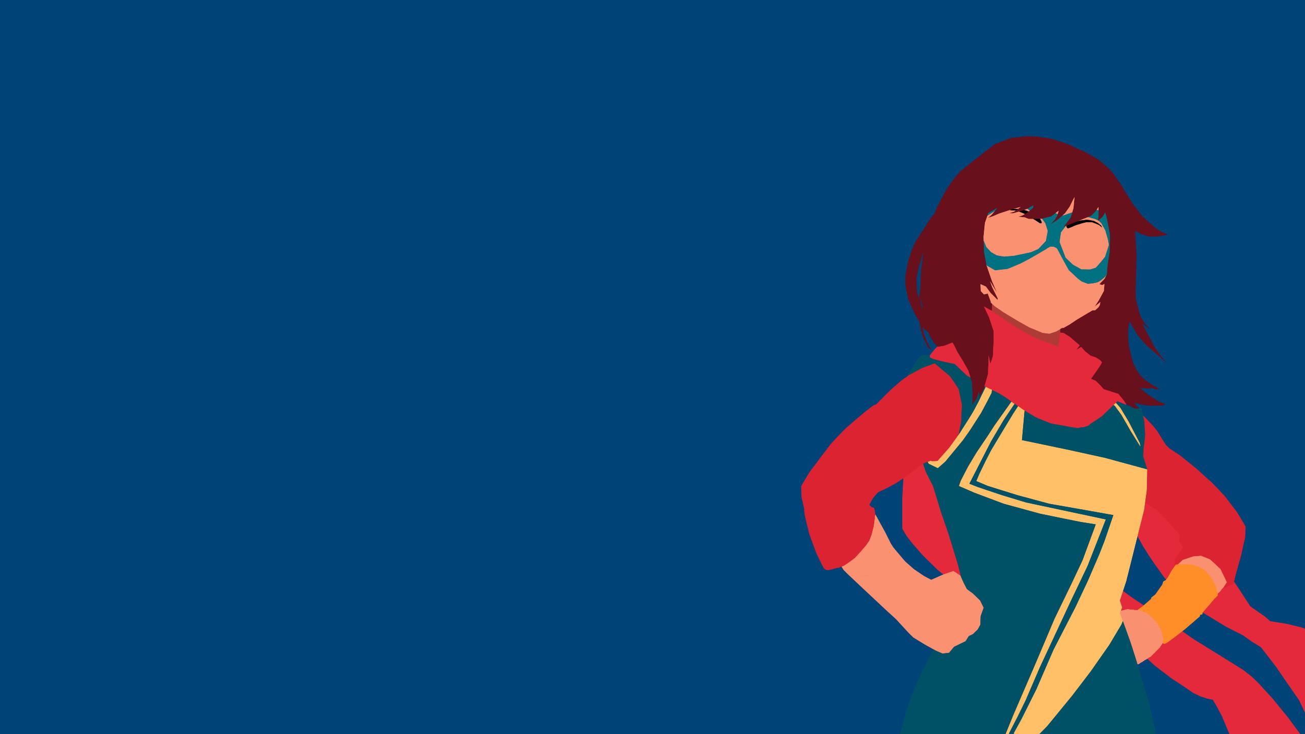 2560x1440 Minimalist Marvel