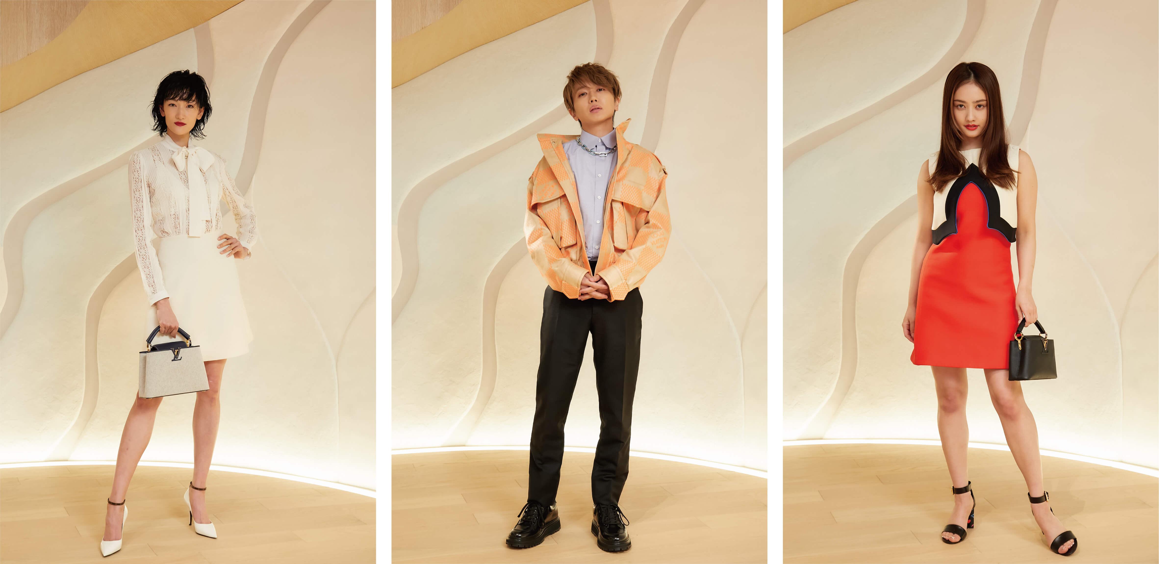 4727x2300 LOUIS VUITTON Re Opens Branch In Tokyo's High End District Of Ginza. MOSHI MOSHI NIPPON. もしもしにっぽん