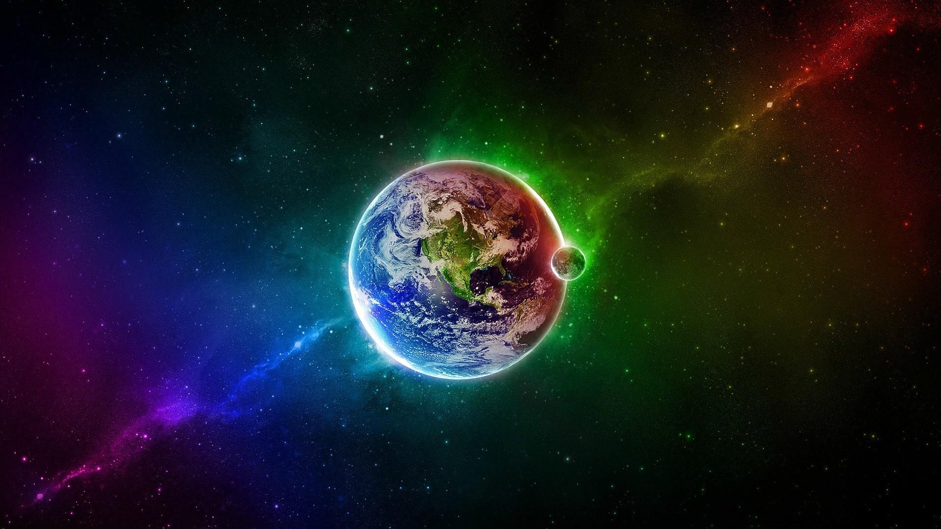 1920x1080 Desktop Wallpaper Rainbow Colors Cute Wallpaper