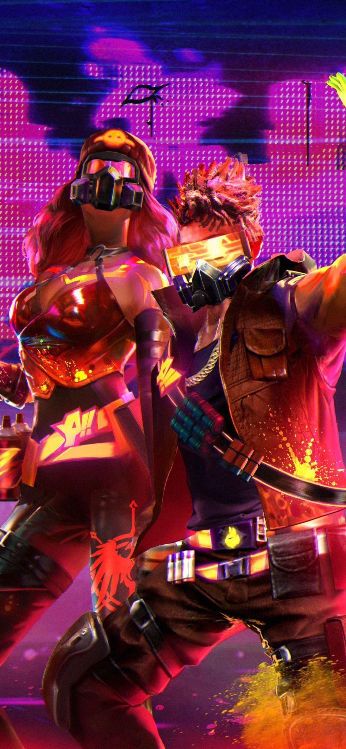 1170x2532 Free Fire Pro Wallpaper
