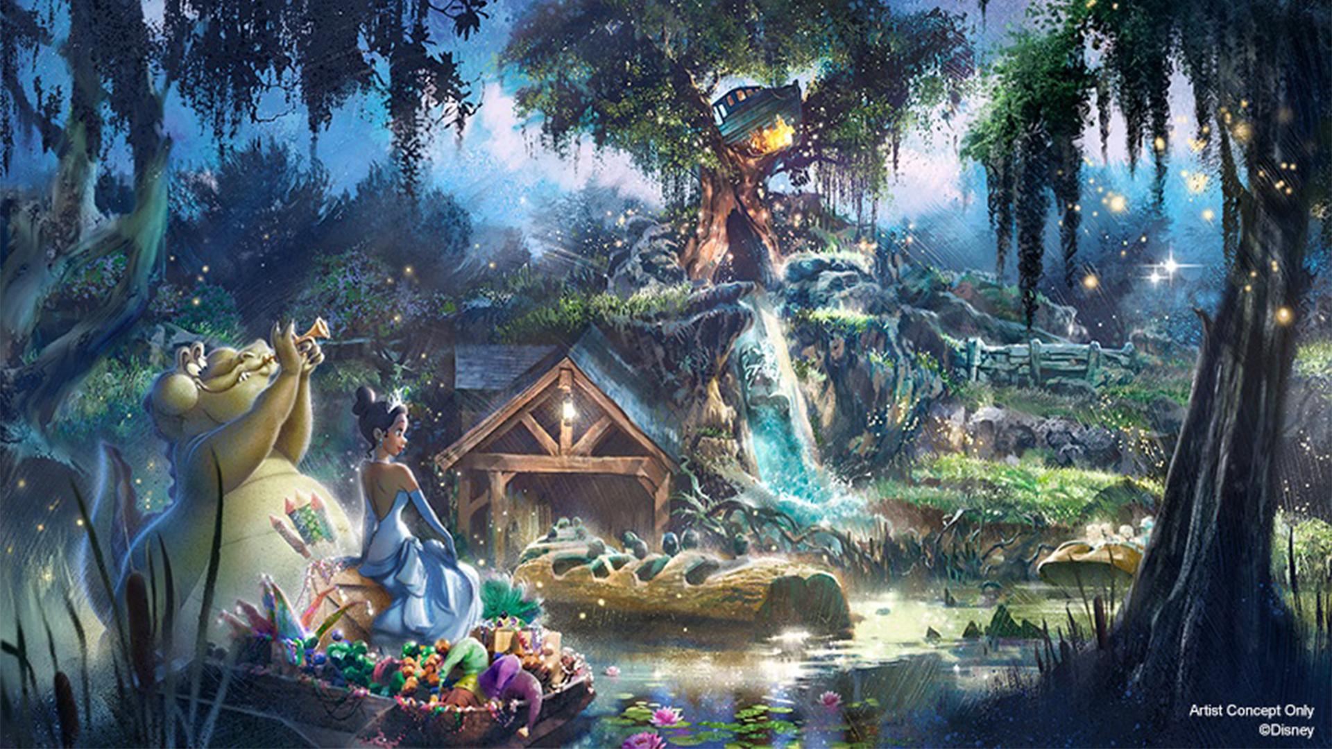 1920x1080 Disney World To Re Theme Splash Mountain As 'Princess And The Frog' Ride