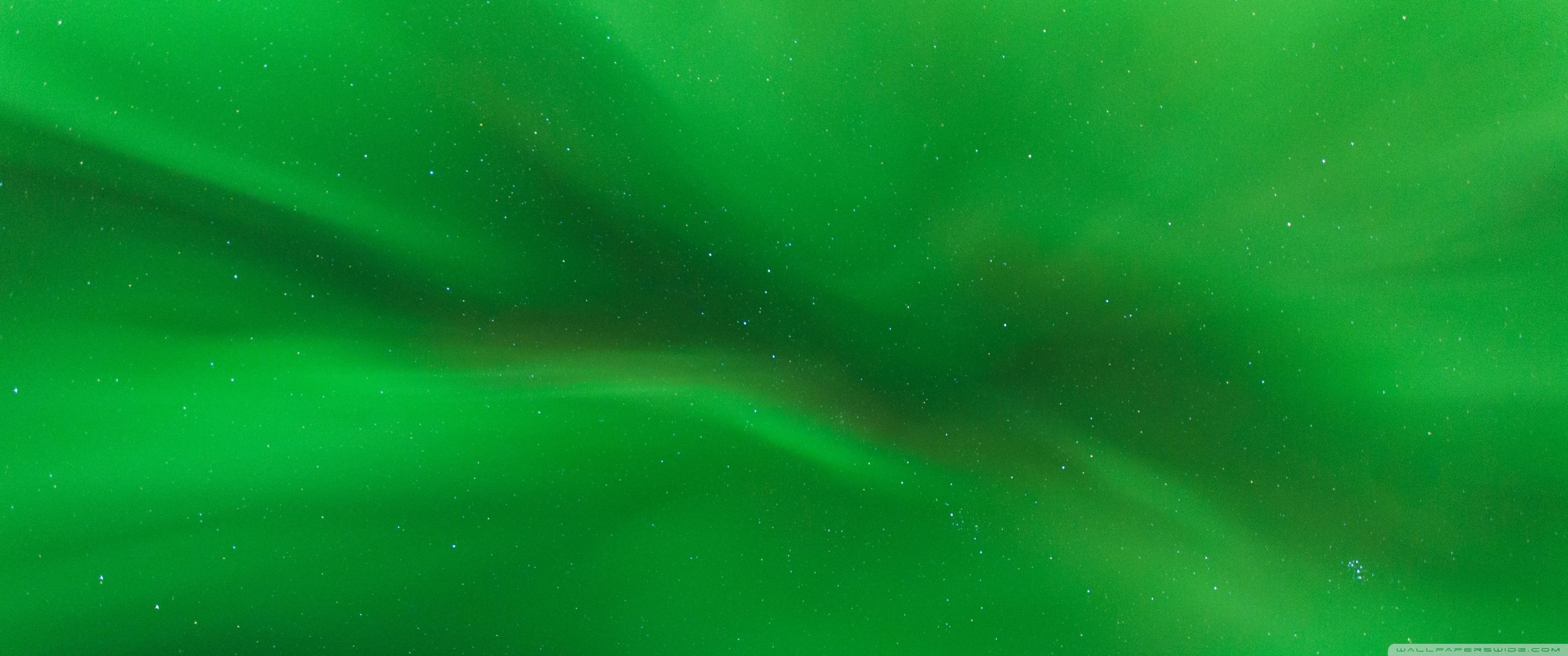3440x1440 Green Night Sky Ultra HD Desktop Background Wallpaper for 4K UHD TV : Widescreen & UltraWide Desktop & Laptop : Multi Display, Dual Monitor : Tablet