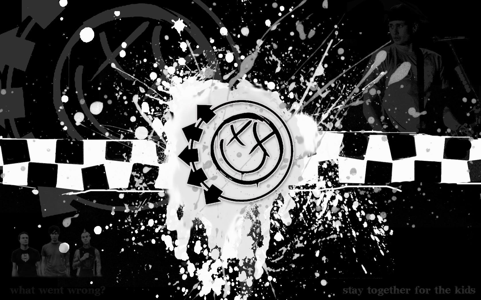1680x1050 Blink 182 Logo Wallpaper