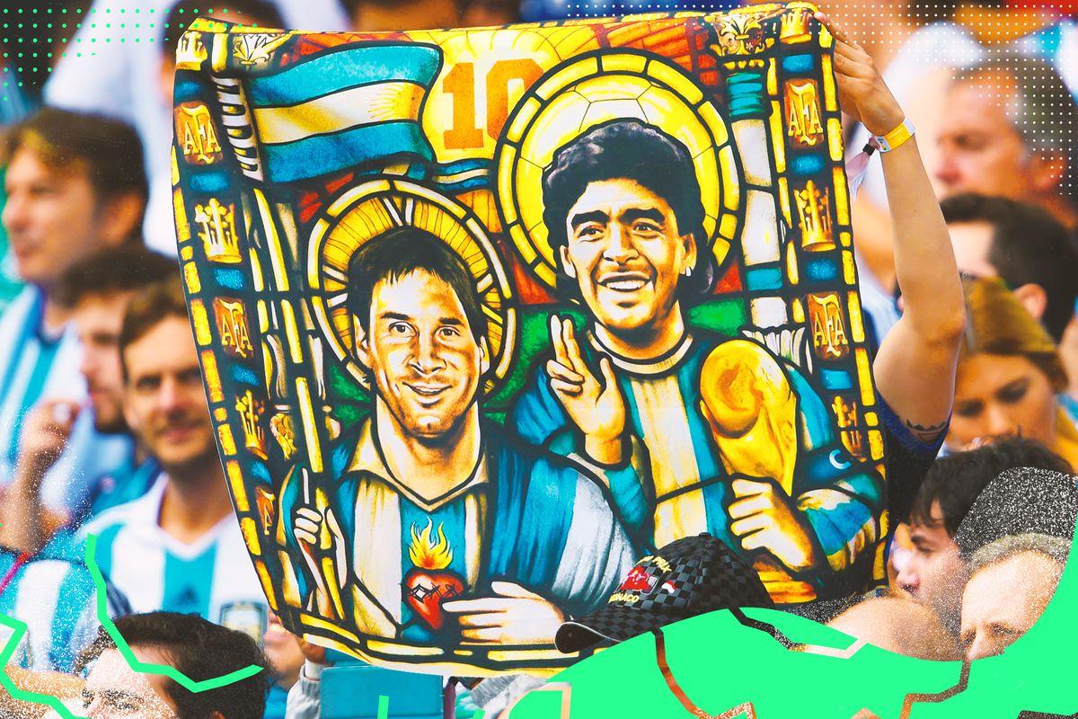 1200x800 Lionel Messi is not in Diego Maradona's shadow