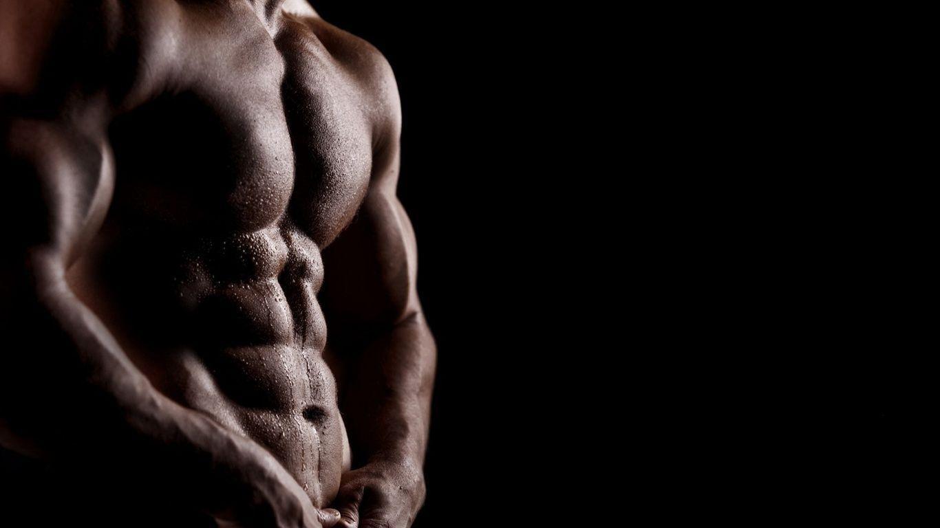 1366x768 Muscle Wallpaper