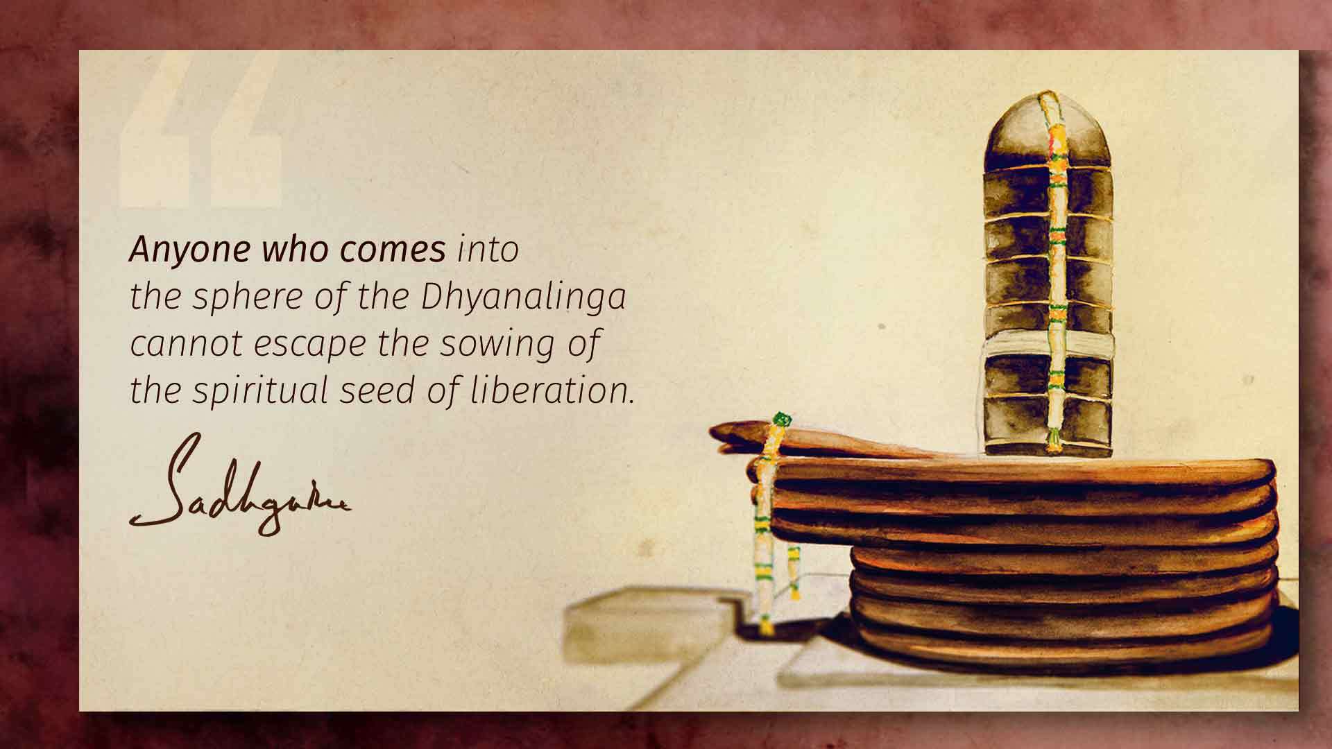 1920x1080 Dhyanalinga Quotes