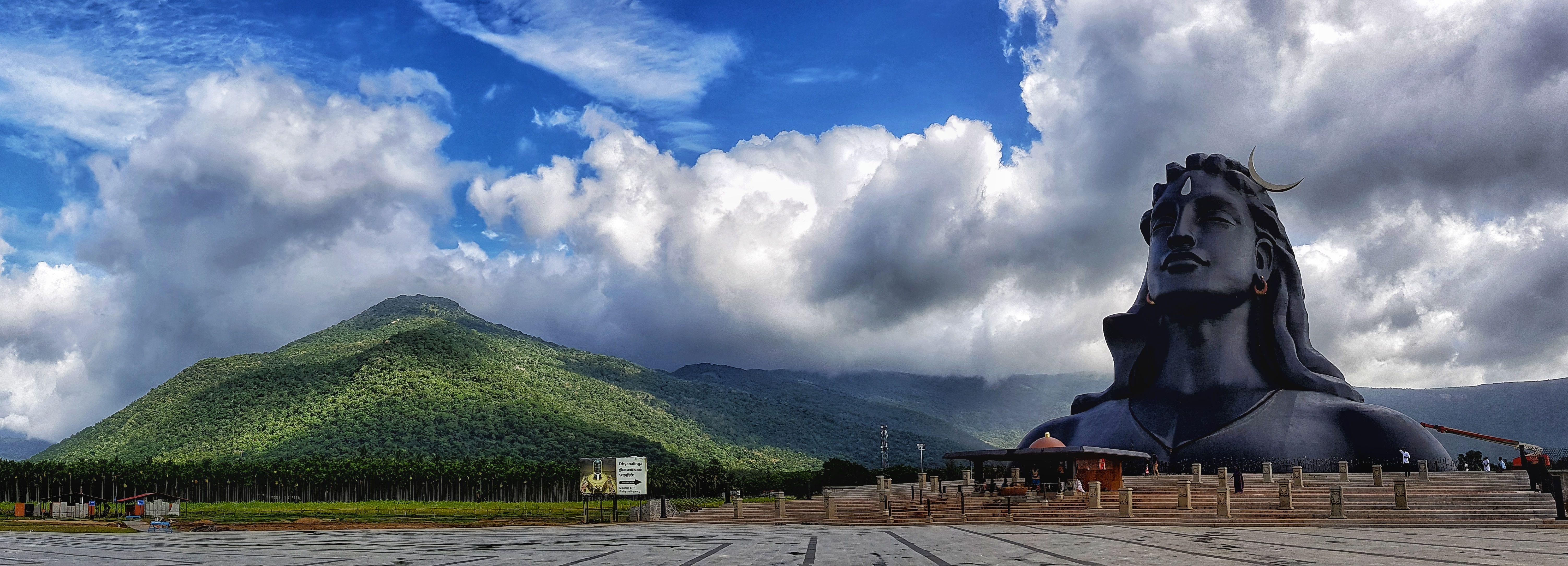 6008x2170 Shiva, the Adiyogi, the first Yogi. Shiva, Lord shiva family, Shiva statue