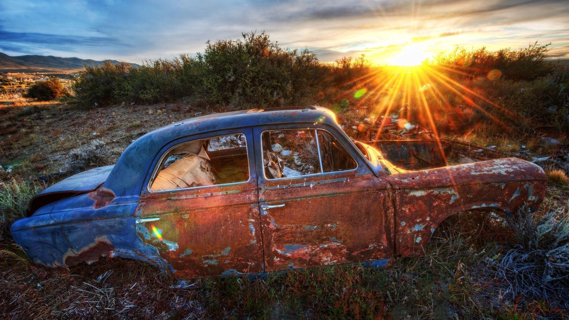 1920x1080 Abandoned. Cars Wallpaper for Android