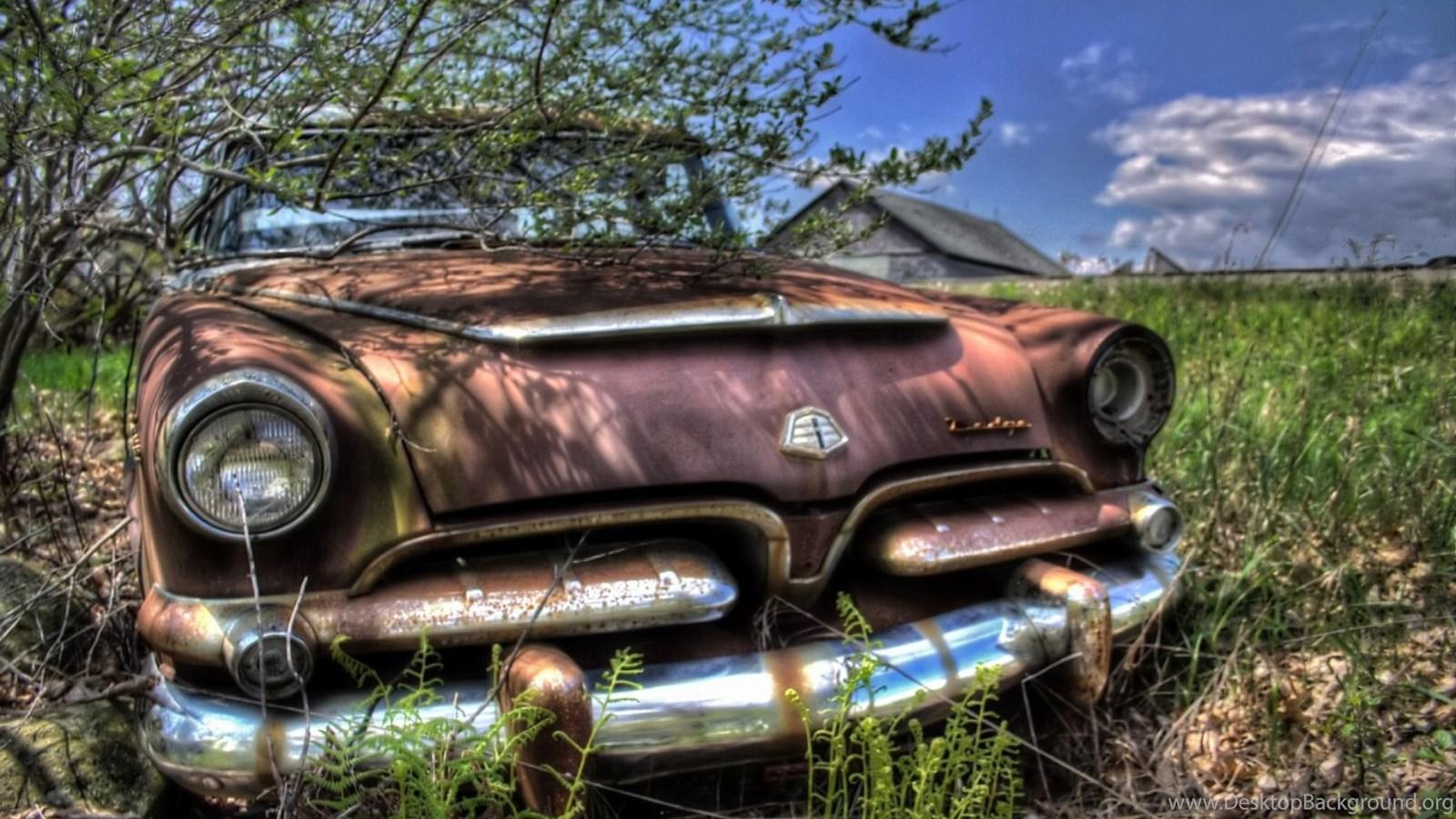 1600x900 Old Abandoned Car Wallpaper And Image Wallpaper, Picture, Photo Desktop Background