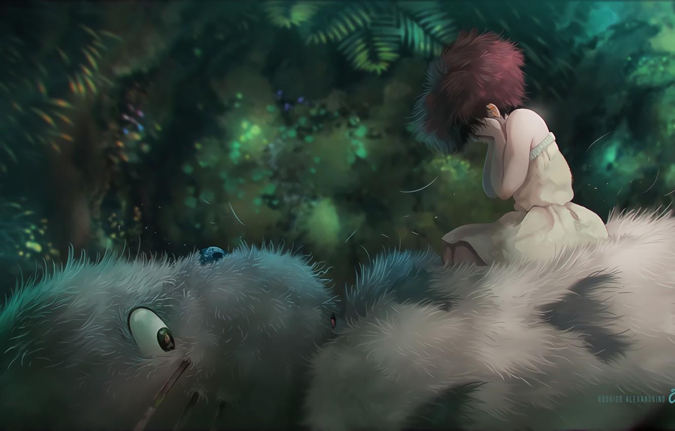 1332x850 Wallpaper Anime, My Neighbor Totoro, Studio Ghibli image for desktop, section прочее