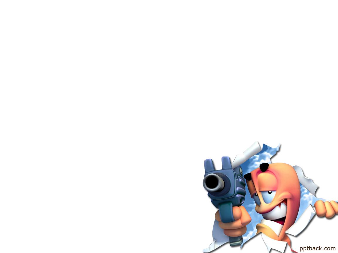 1152x864 Cartoon Hero Background & 3D Animation