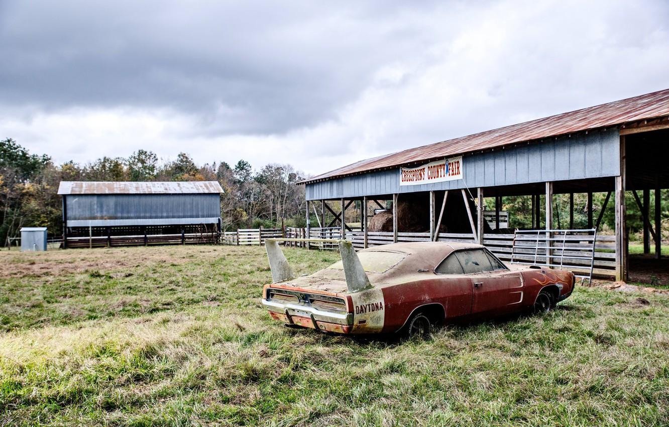 1332x850 Wallpaper Car, Abandoned, Farm, Rusty image for desktop, section пейзажи