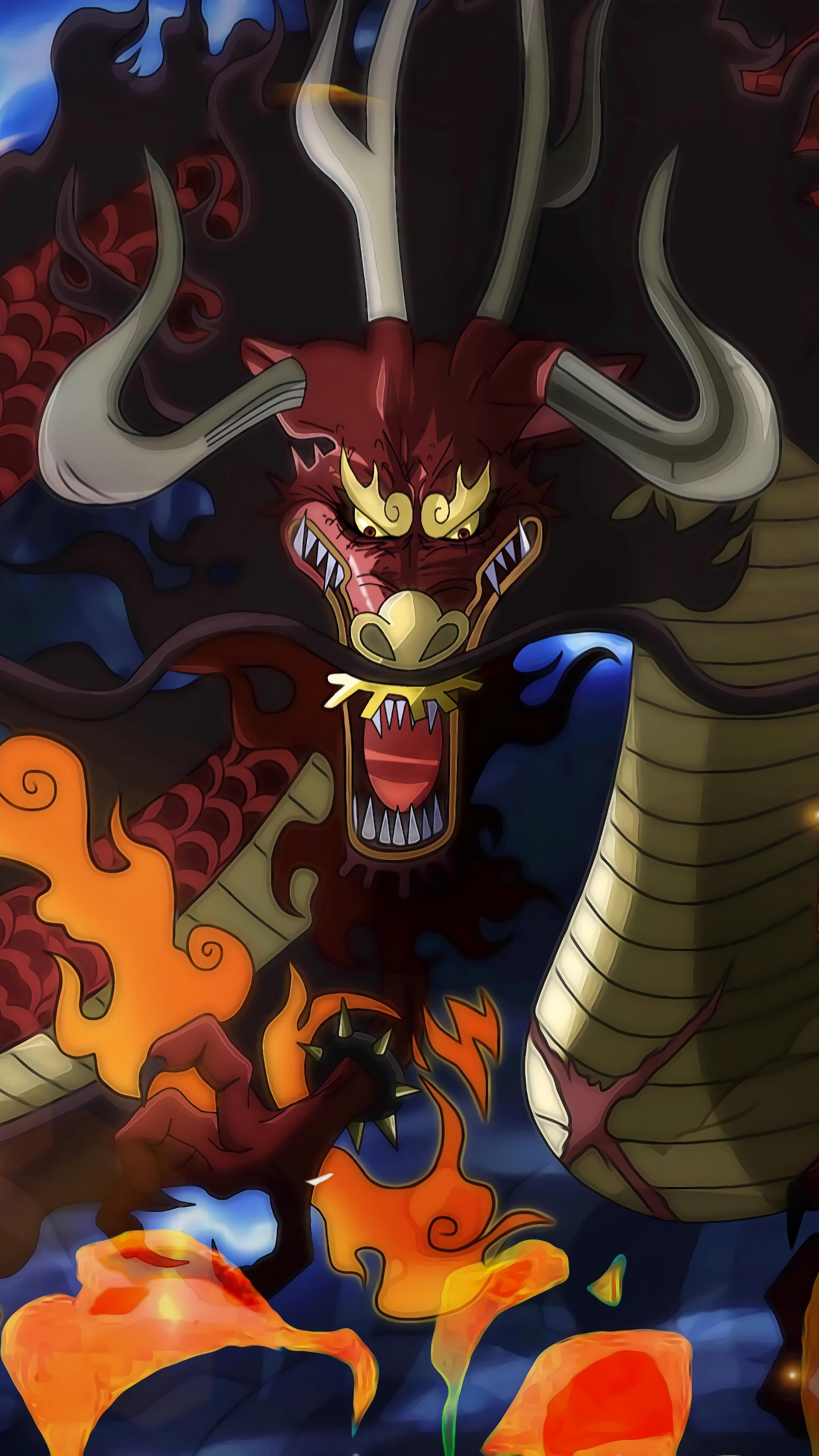 2160x3840 Kaido, Dragon, Form, One Piece, 4K phone HD Wallpaper, Image, Background, Photo and Picture. Mocah HD Wallpaper