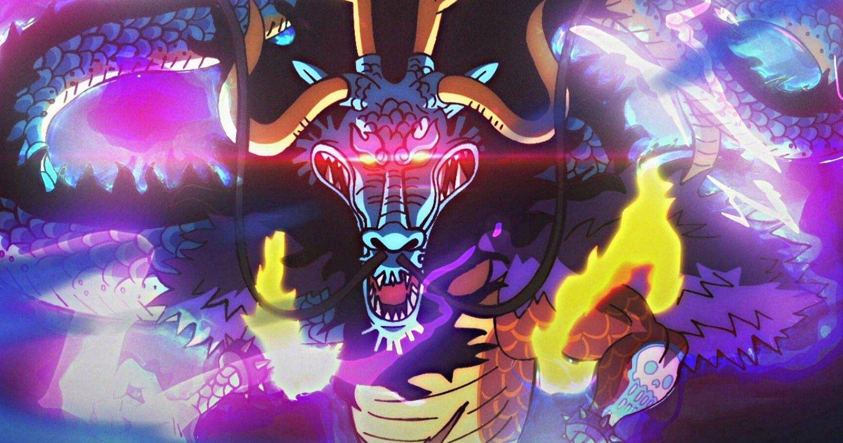 1710x900 One Piece: Kaido Beats Luffy and the Straw Hat Pirates With One Blow