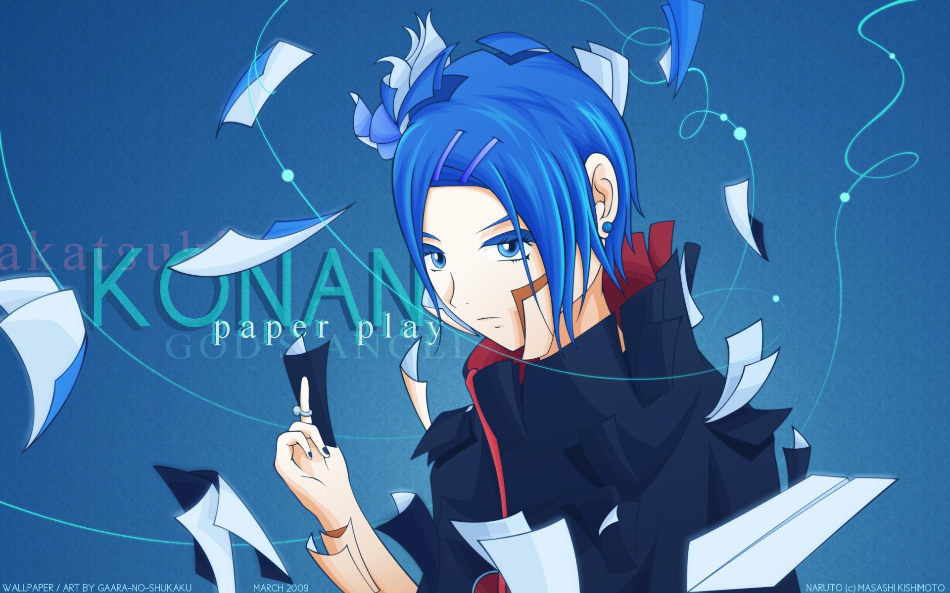 1920x1200 paper naruto shippuden akatsuki konan 1920x1200 wallpaper