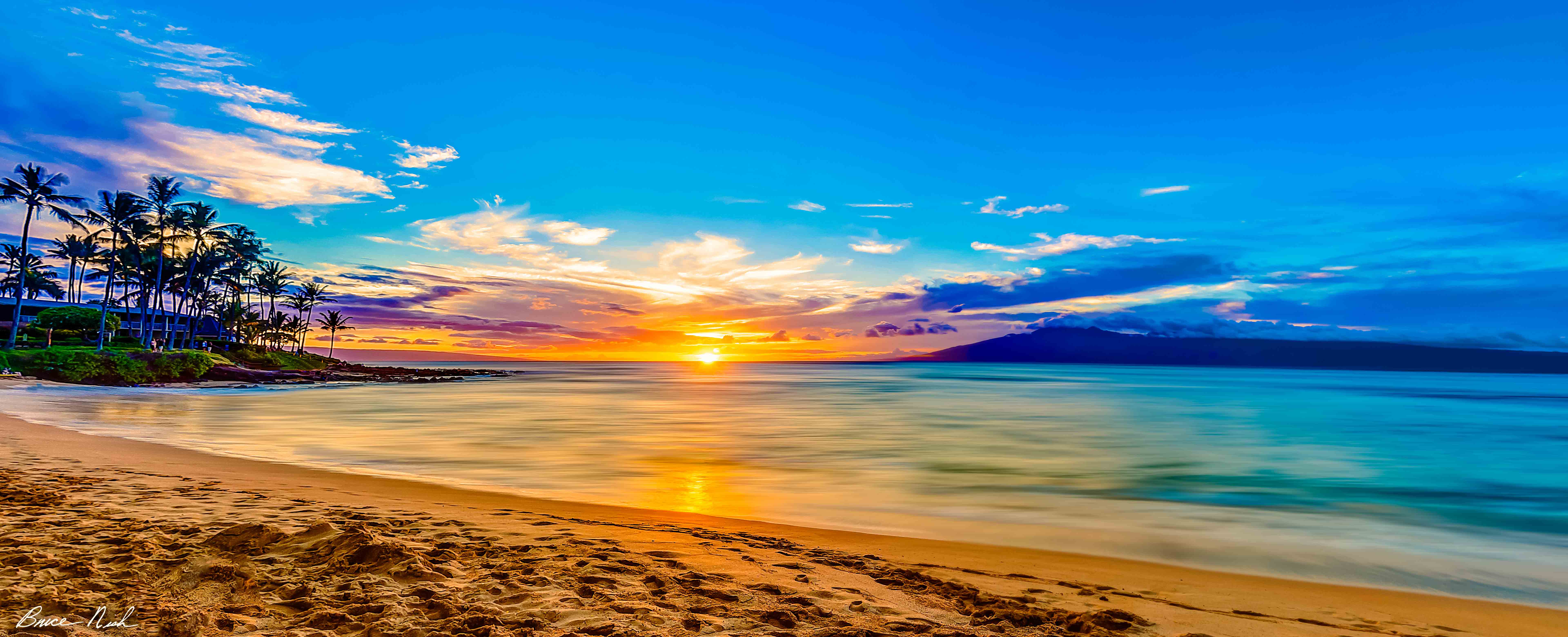 7680x3120 Earth Sunset wallpaper (Desktop, Phone, Tablet) Desktop