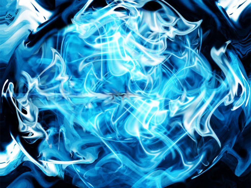 1024x768 Cool Blue Wallpaper