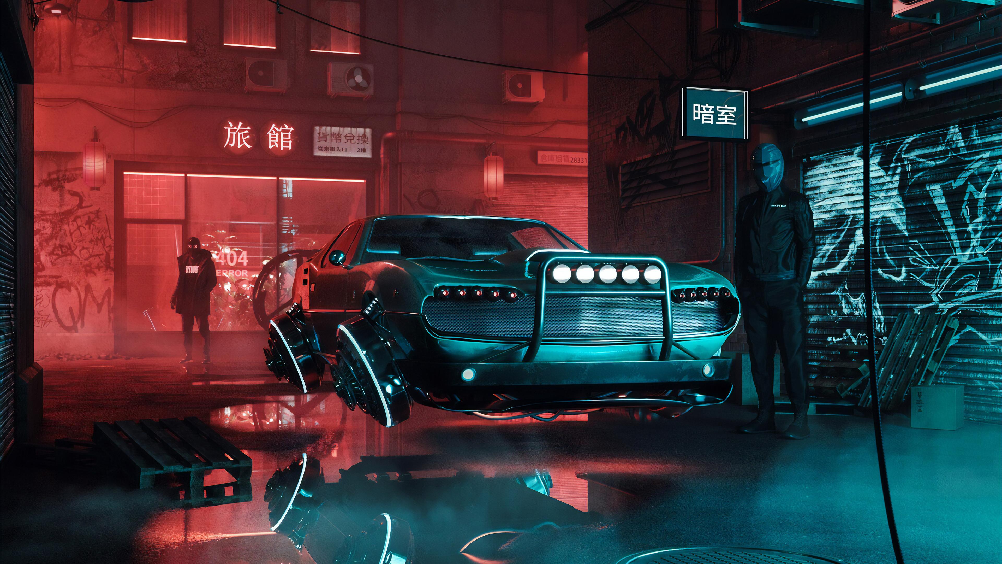 3840x2160 Wallpaper 4k Cyber Cars Wallpaper
