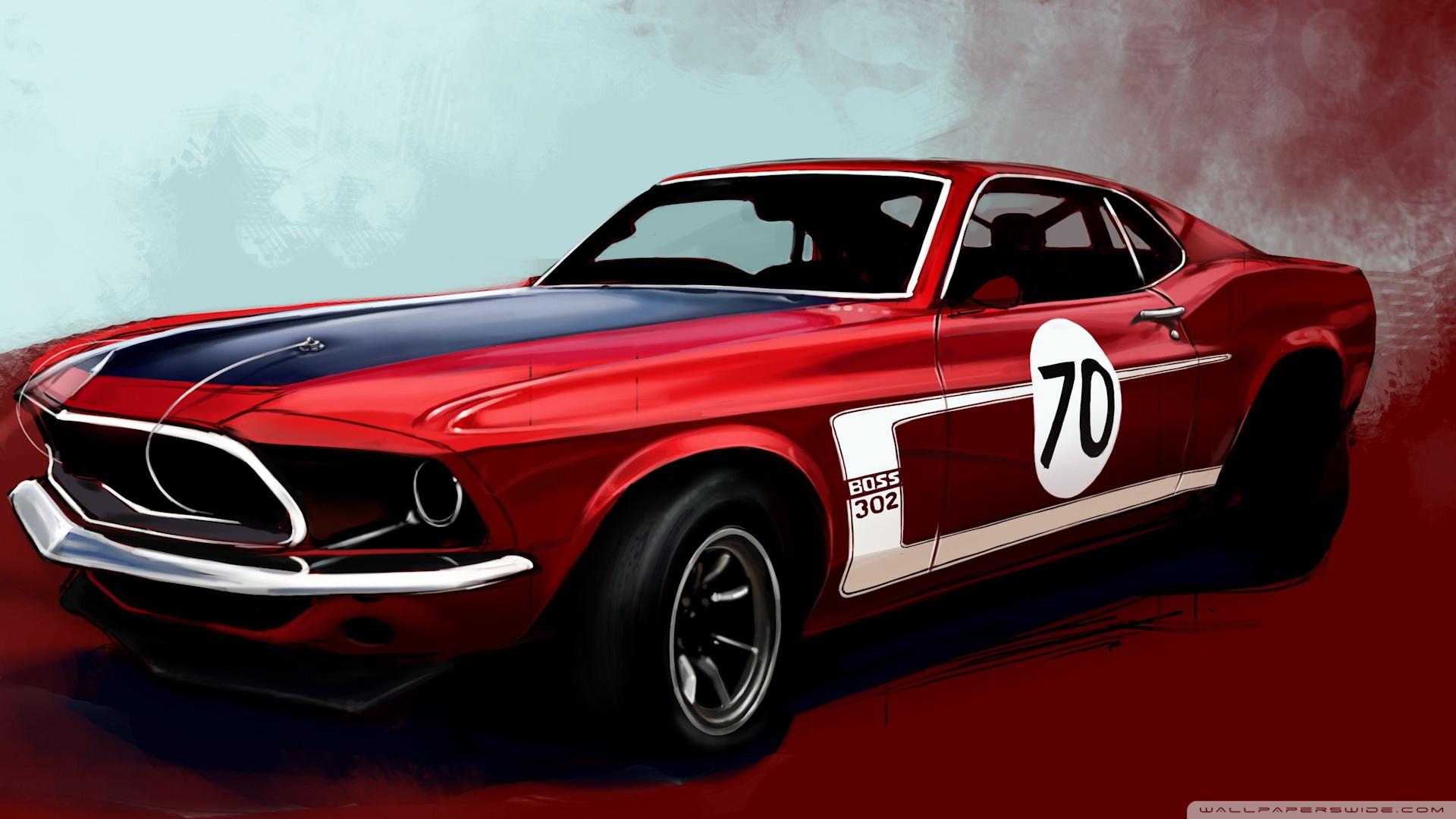 1920x1080 Ford Mustang Boss 302 Classic Car Wallpaper Mustang Wallpaper HD