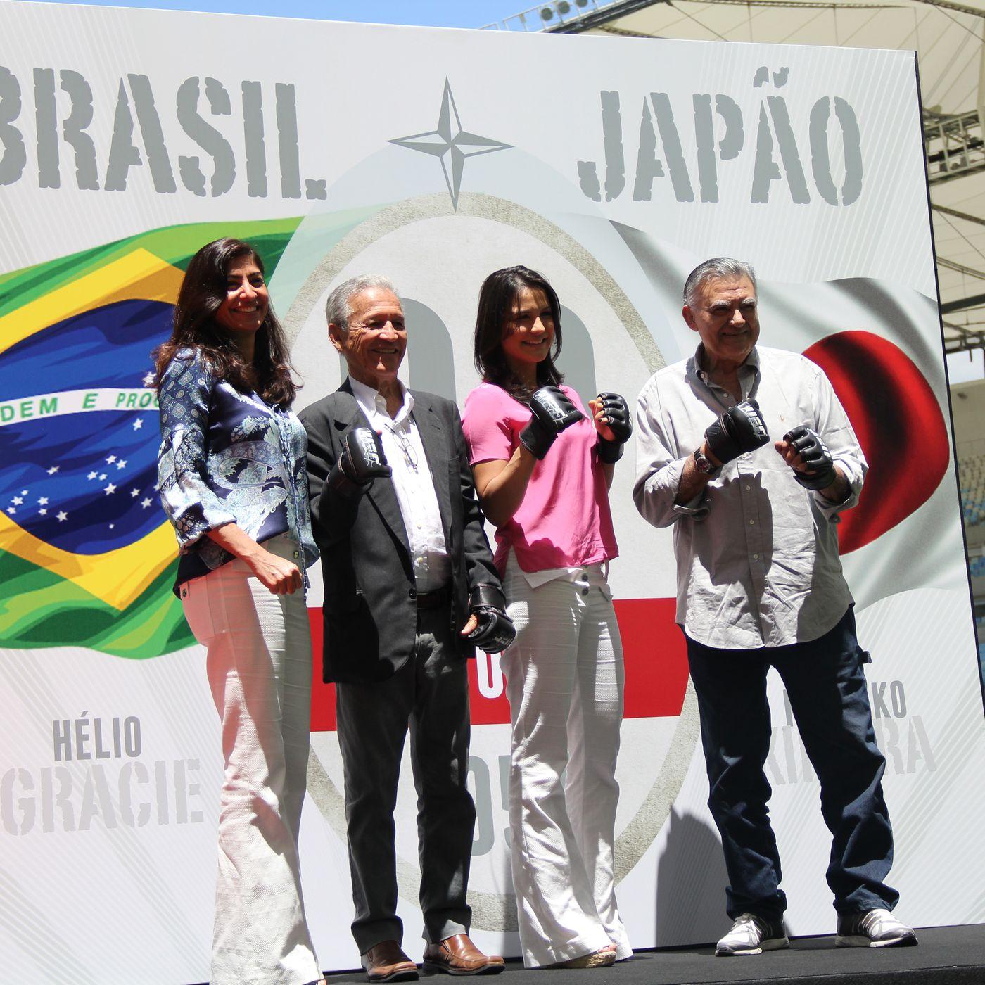 1400x1400 UFC pays tribute to Helio Gracie vs. Masahiko Kimura at Maracana stadium