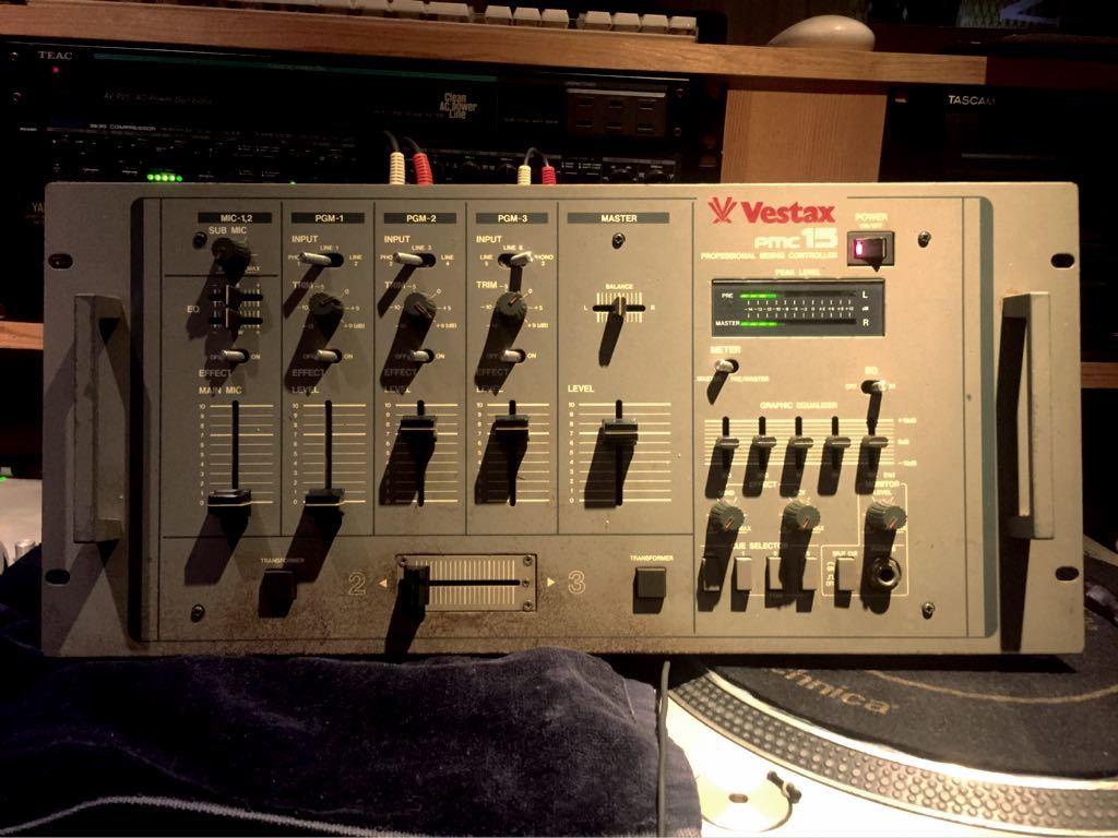 1024x768 Warehouse Adjustment Classic DJ Mixer / VESTAX PMC 15 [ Electrification Basis Operation Verification Settled ]: Real Yahoo Auction Salling