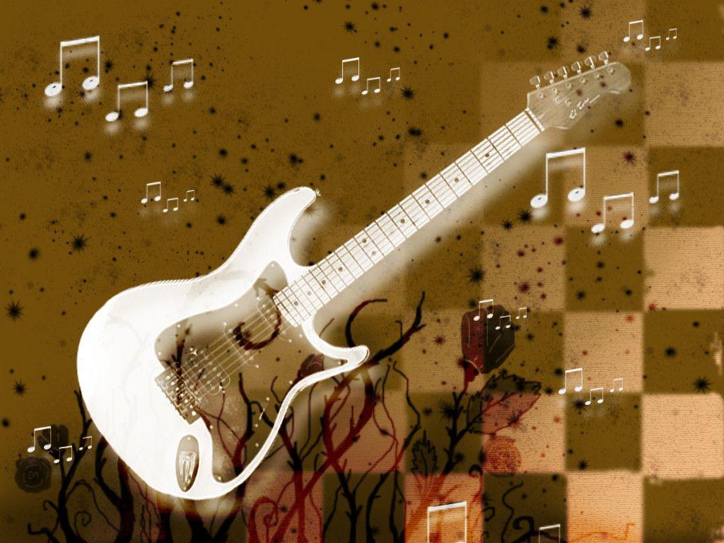 1024x768 Guitar Wallpaper