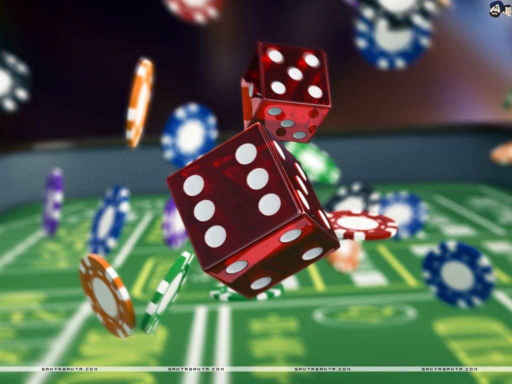 1024x768 Casino 3D Wallpaper