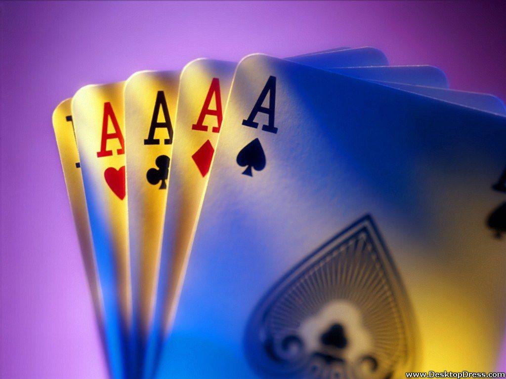 1024x768 New Smartphone Wallpaper: 3D Playing Cards Wallpaper