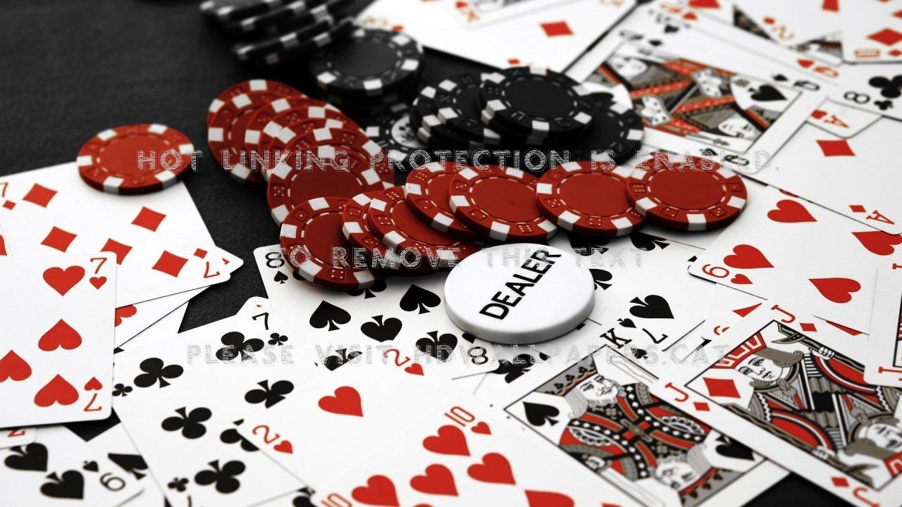 1280x720 casino abstract poker cards 3D and cg