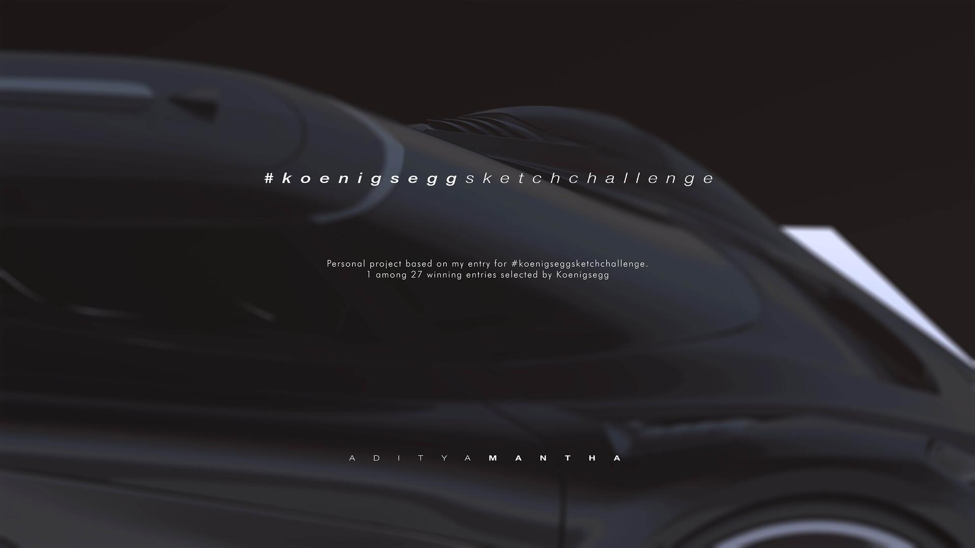 1920x1080 Koenigsegg Ghost Marshall Concept, Aditya Mantha