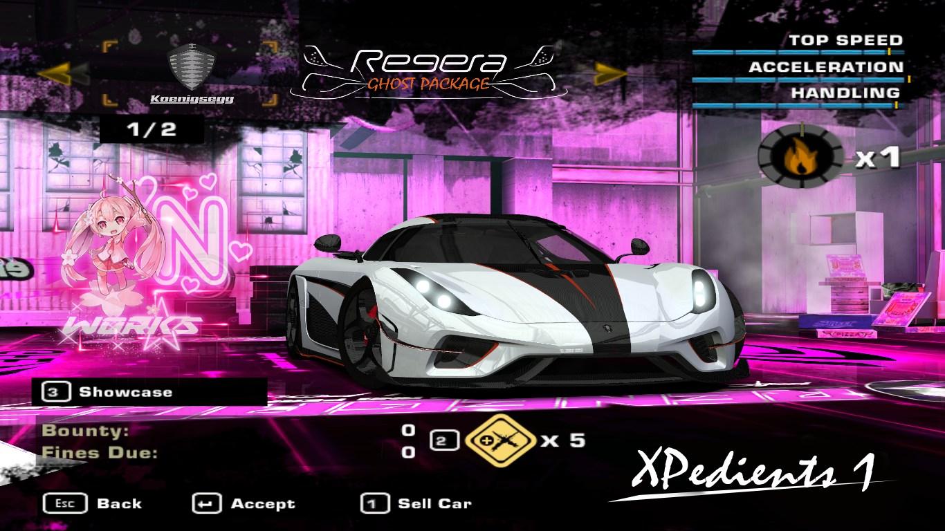 1366x768 Need For Speed Most Wanted: Downloads Addons Mods Koenigsegg Regera Ghost Package