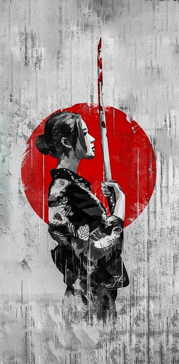630x1280 Japanese Girl wallpaper