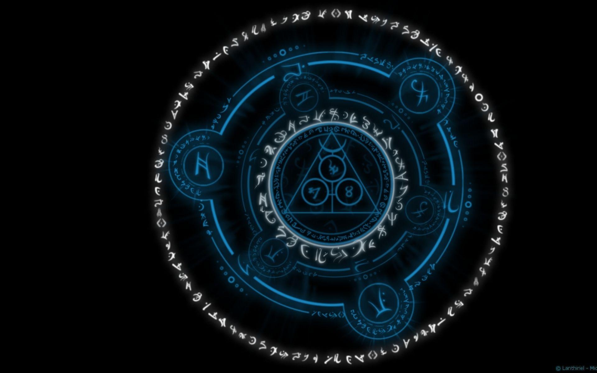 1920x1200 Magic Circle Wallpaper