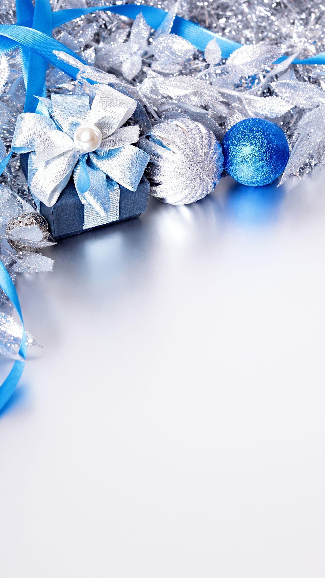 Blue and Silver Christmas Wallpapers Top Free Blue and Silver