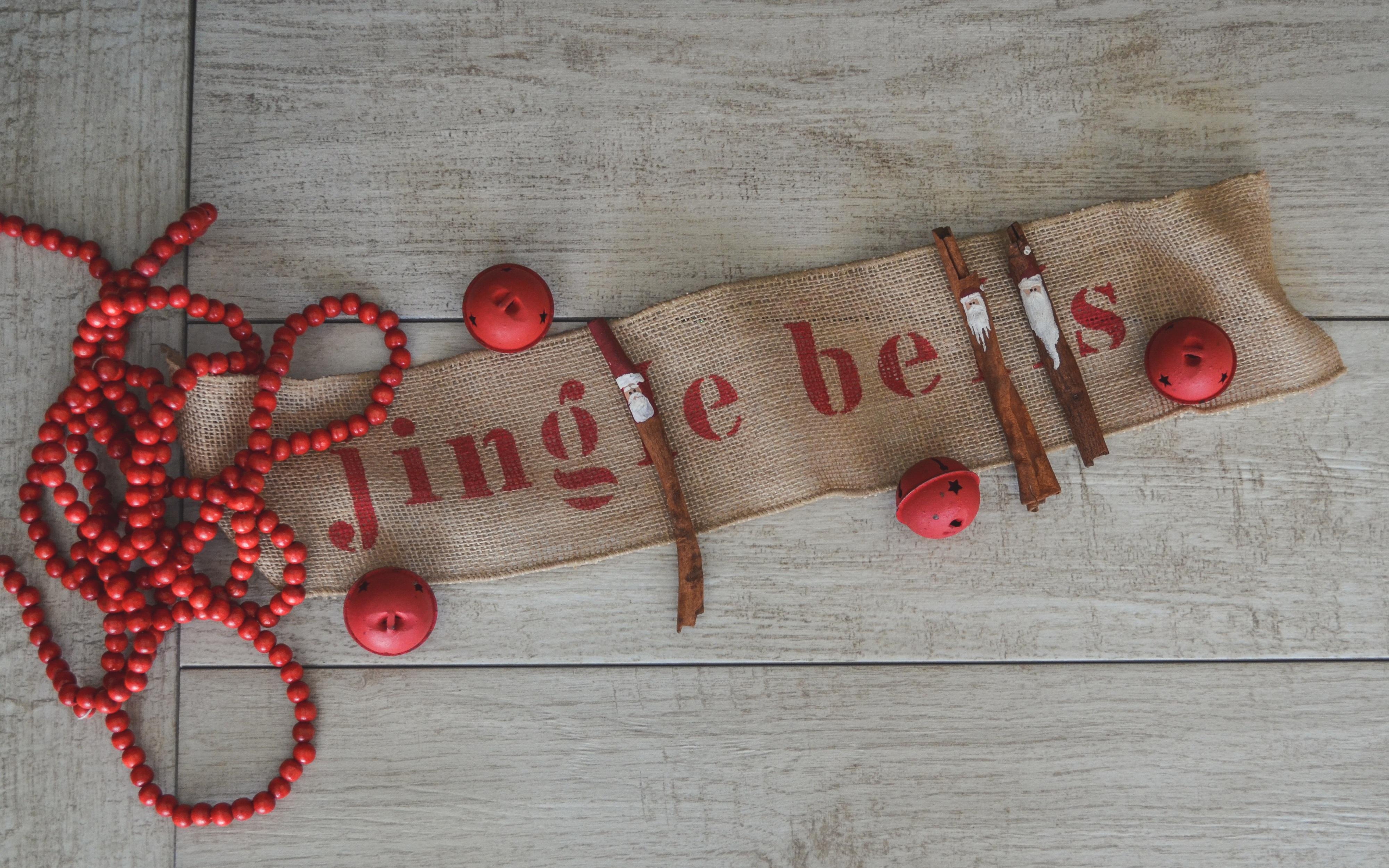 4000x2500 Jingle Bells Wallpaper 4k Ultra HD Wallpaper