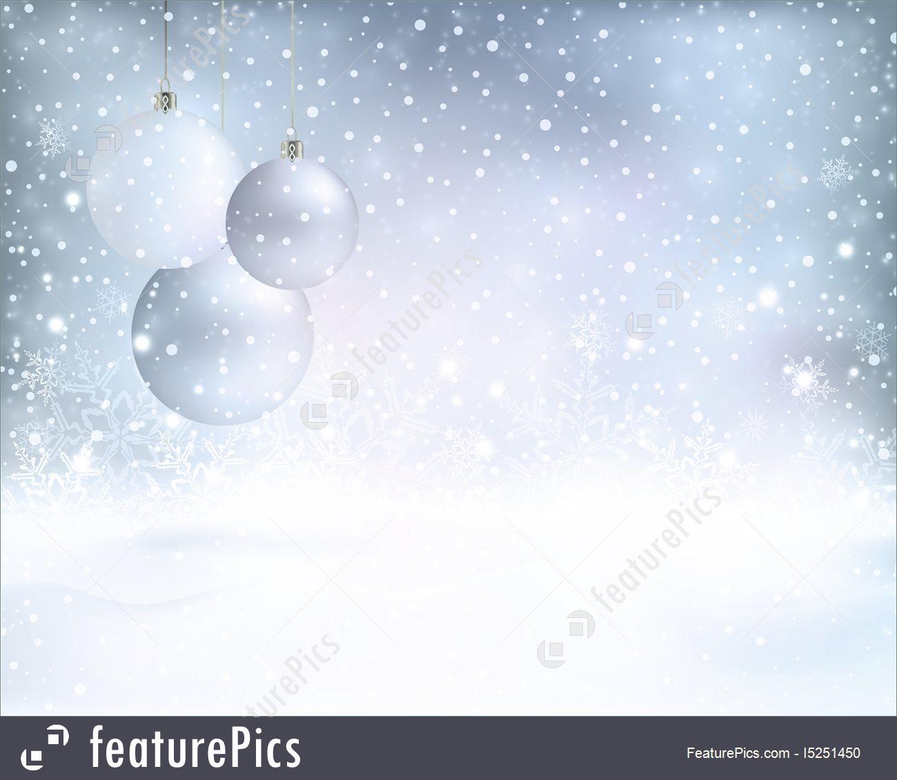 1300x1131 Free download Silver Blue Christmas Background With Baubles And Snowfall Stock [1300x1131] for your Desktop, Mobile & Tablet. Explore Christmas Background Image. Christmas Wallpaper For Desktop