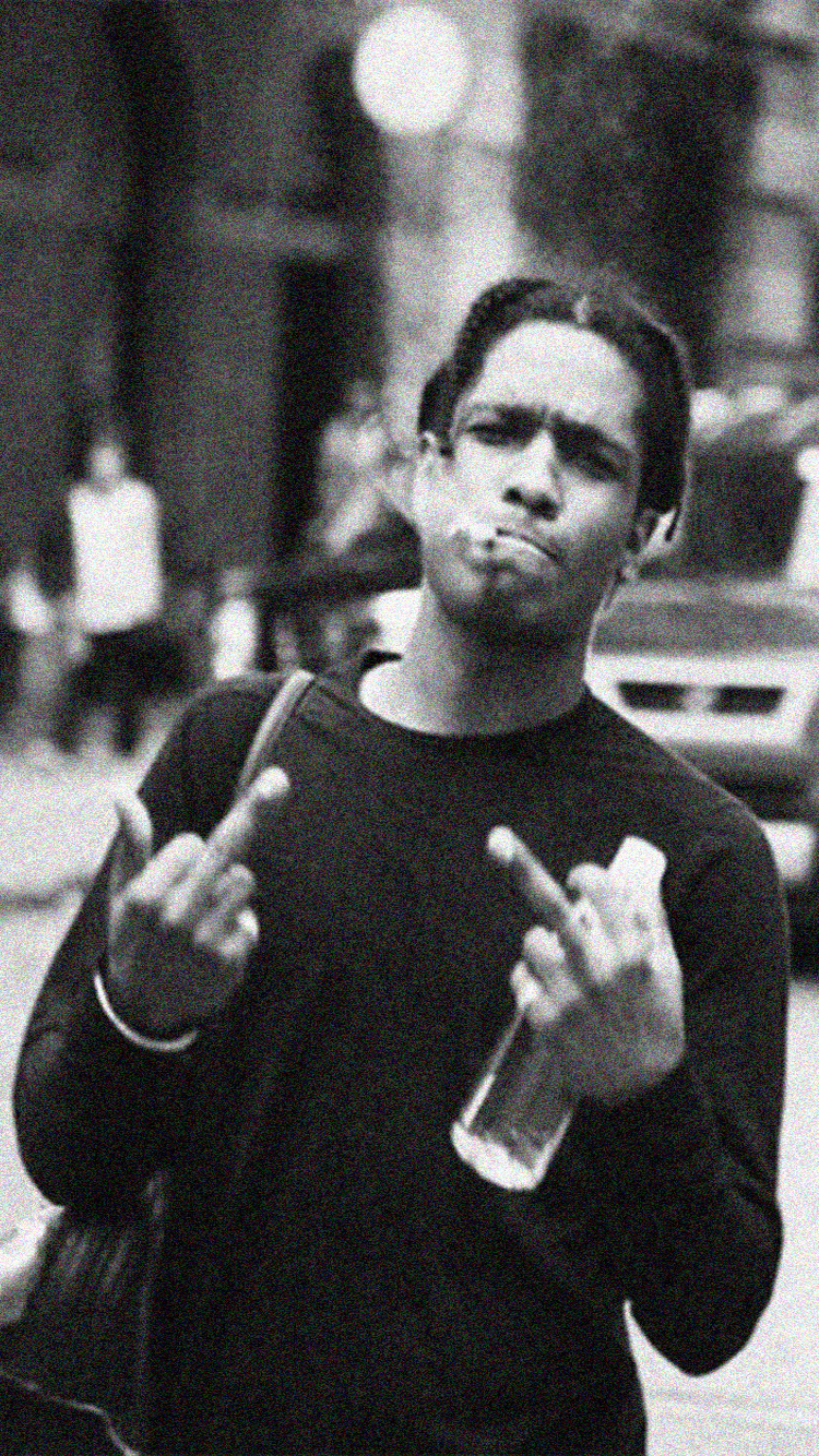 750x1334 Asap Rocky iPhone Wallpaper