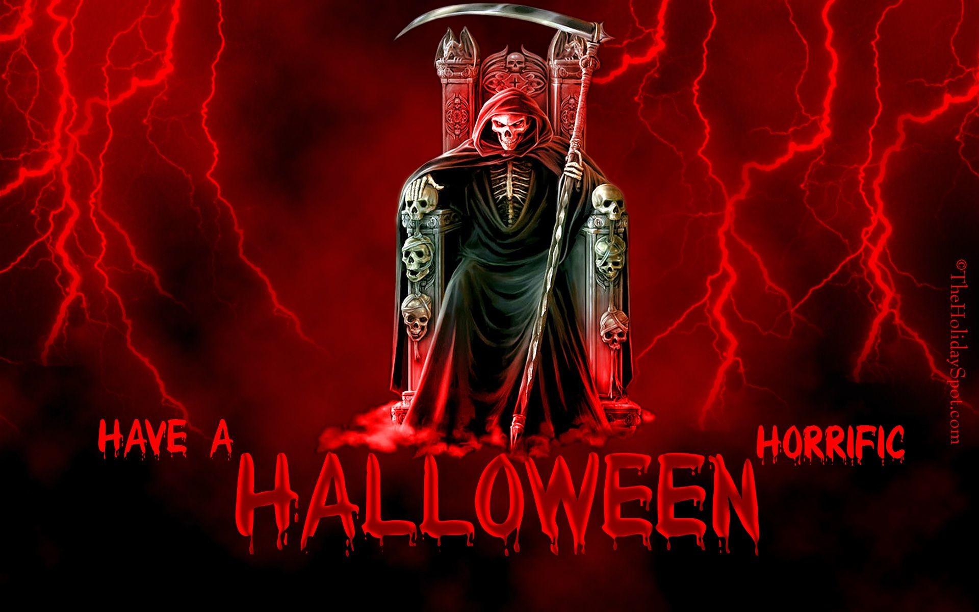1920x1200 Scary Happy Halloween Wallpaper background picture